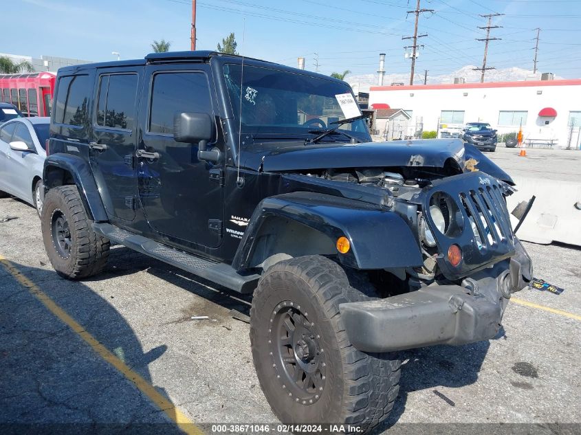 2013 Jeep Wrangler Unlimited Sahara VIN: 1C4BJWEGXDL704547 Lot: 38671046