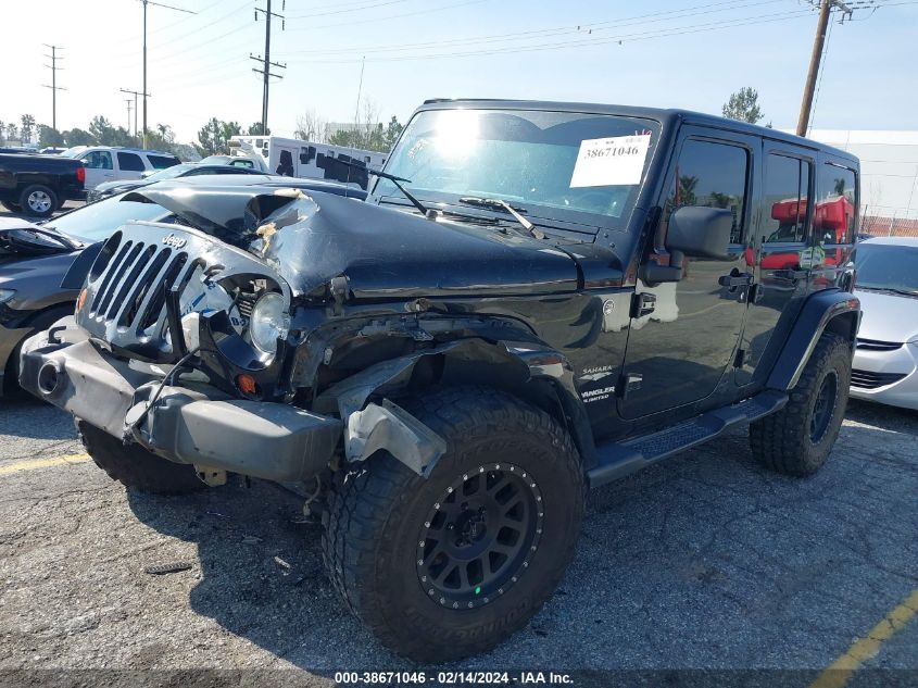 2013 Jeep Wrangler Unlimited Sahara VIN: 1C4BJWEGXDL704547 Lot: 38671046