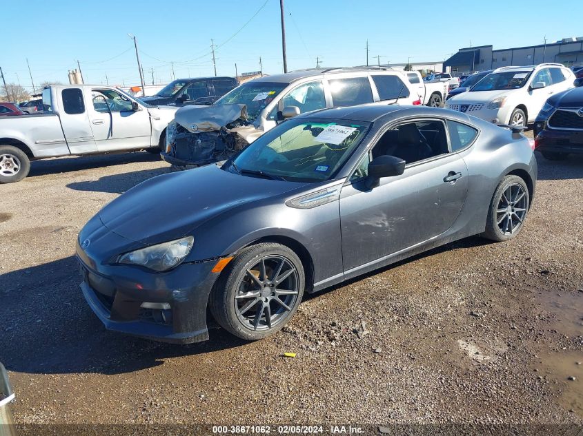 2013 Subaru Brz Limited VIN: JF1ZCAC1XD2612327 Lot: 38671062