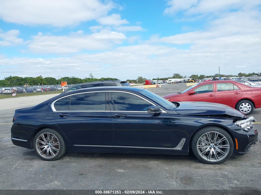 2018 BMW 750I VIN: WBA7F0C50JGM23963