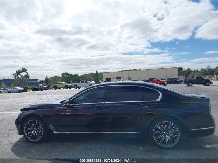 2018 BMW 750I VIN: WBA7F0C50JGM23963