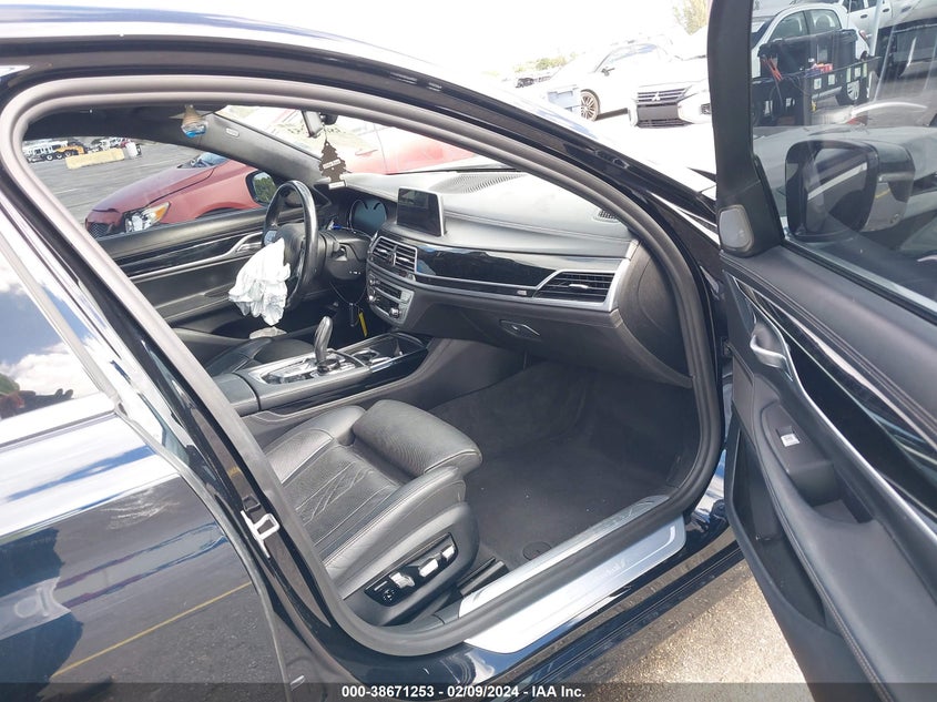 2018 BMW 750I VIN: WBA7F0C50JGM23963 Lot: 38671253