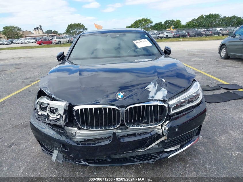 2018 BMW 750I VIN: WBA7F0C50JGM23963