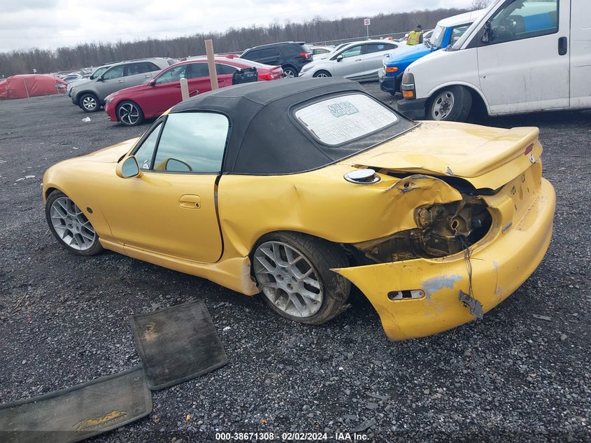 2002 Mazda Mx-5 Miata Cloth/Ls/Se VIN: JM1NB353920225296 Lot: 38671308