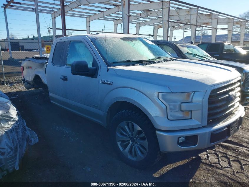 2017 Ford F-150 Xl VIN: 1FTEX1EP5HFC44152 Lot: 38671390