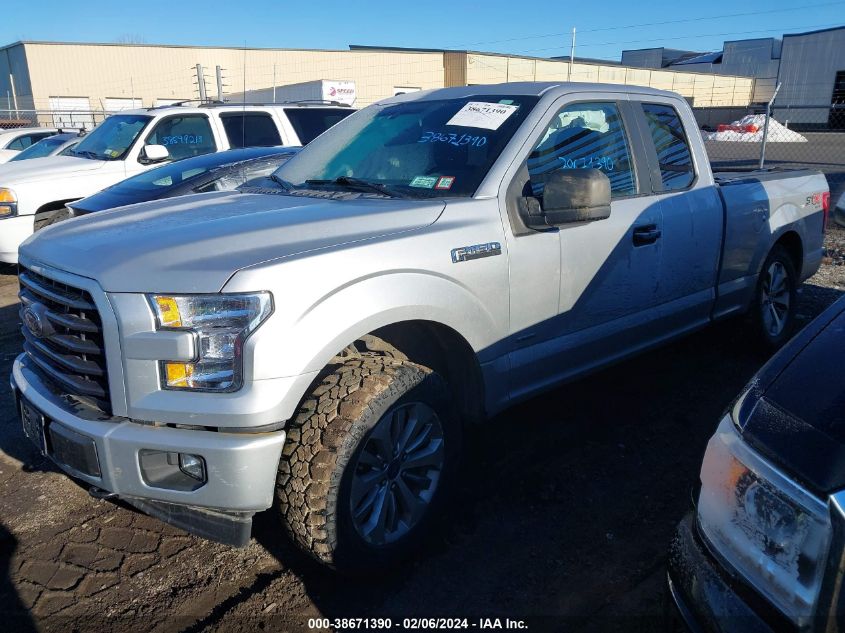 2017 Ford F-150 Xl VIN: 1FTEX1EP5HFC44152 Lot: 38671390