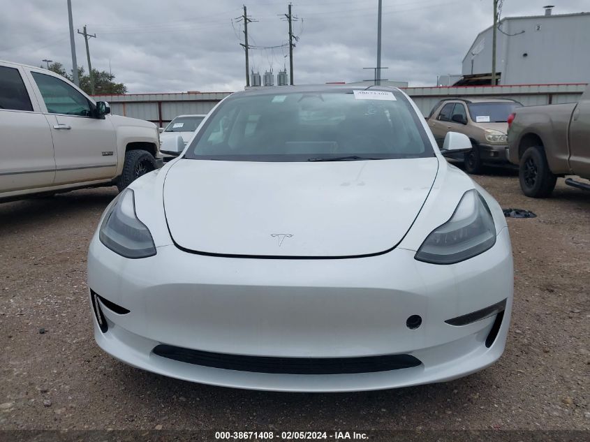 2023 Tesla Model 3 Rear-Wheel Drive VIN: 5YJ3E1EA6PF437650 Lot: 38671408