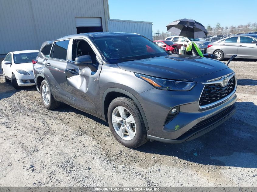 2023 TOYOTA HIGHLANDER LE - 5TDKDRAH6PS013865