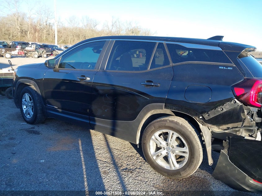 VIN 3GKALMEVXNL129157 2022 GMC TERRAIN FWD SLE