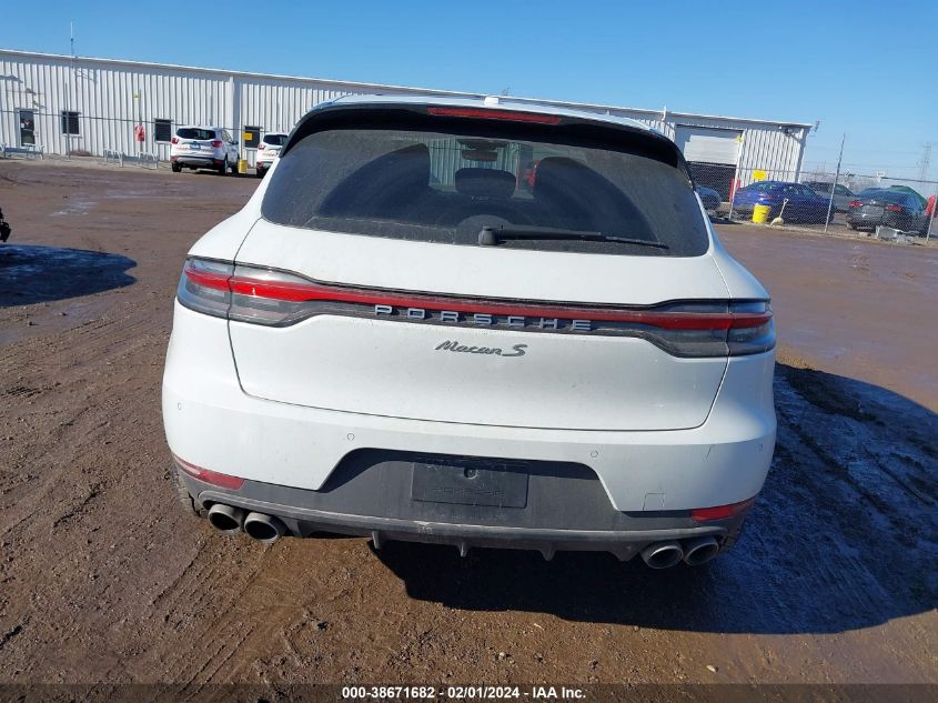 2019 Porsche Macan S VIN: WP1AB2A50KLB31708 Lot: 38671682