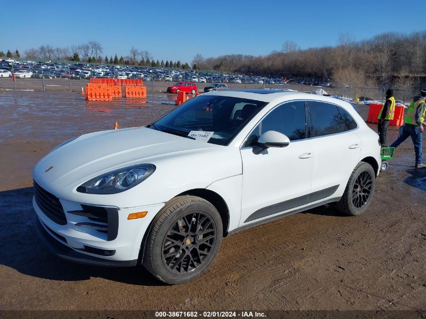 2019 Porsche Macan S VIN: WP1AB2A50KLB31708 Lot: 38671682