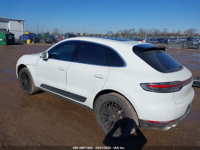 2019 Porsche Macan S VIN: WP1AB2A50KLB31708 Lot: 38671682