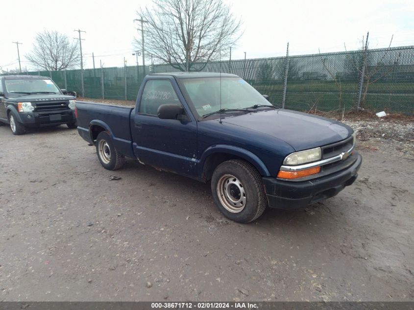 2003 Chevrolet S-10 VIN: 1GCCS14H438278208 Lot: 38671712