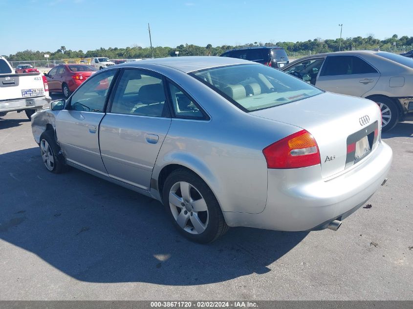 2003 Audi A6 3.0 Quattro VIN: WAULT64B03N035242 Lot: 38671720