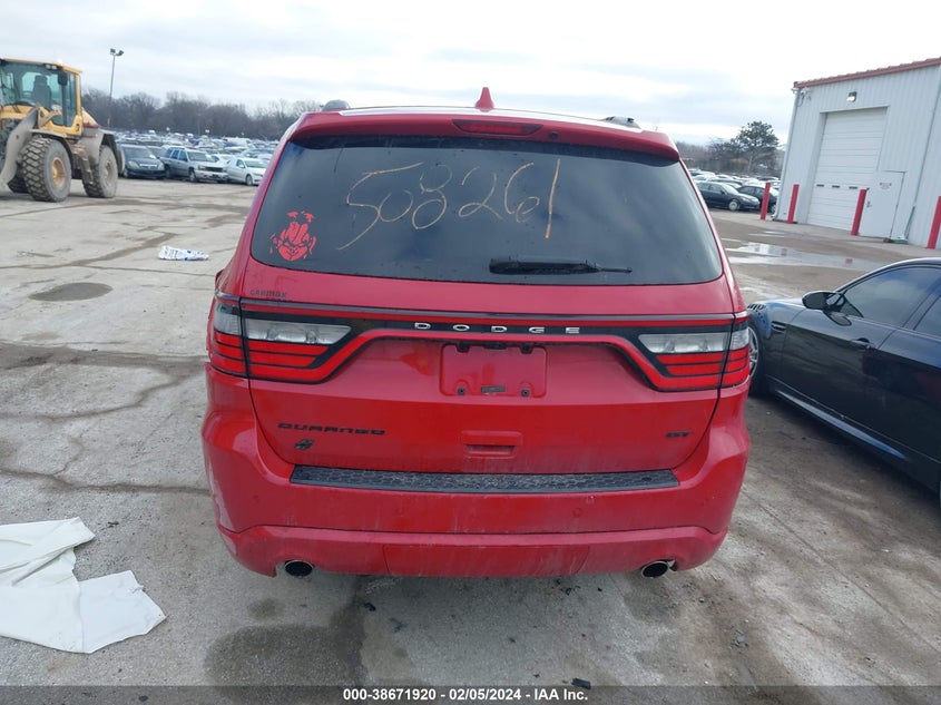 VIN 1C4RDJDG5JC116836 2018 DODGE DURANGO GT
