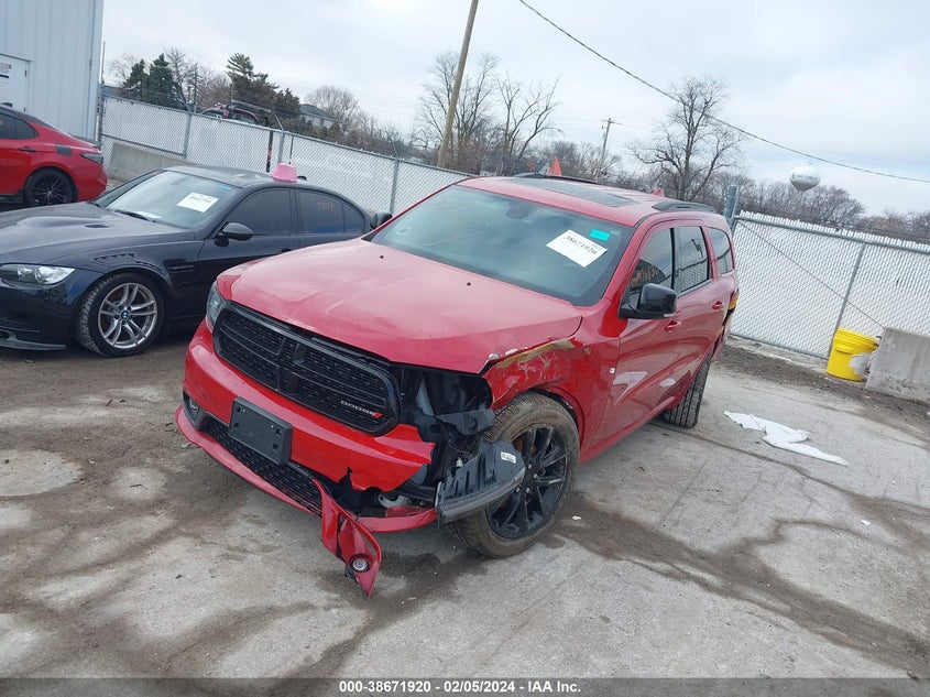 VIN 1C4RDJDG5JC116836 2018 DODGE DURANGO GT