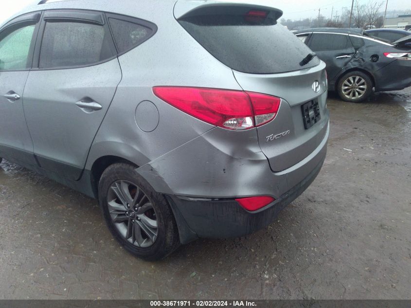 2015 Hyundai Tucson Se VIN: KM8JUCAG5FU099949 Lot: 38671971