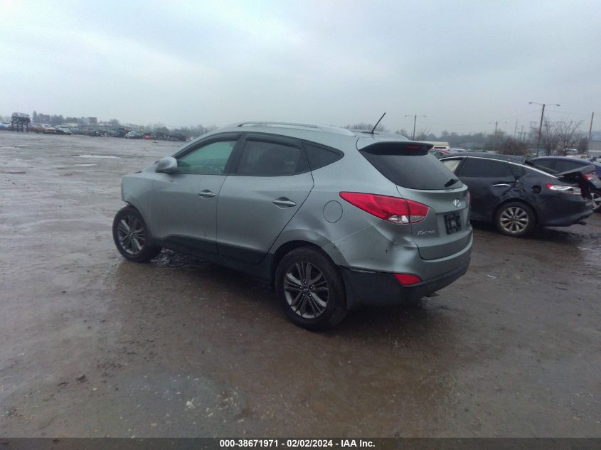 2015 Hyundai Tucson Se VIN: KM8JUCAG5FU099949 Lot: 38671971