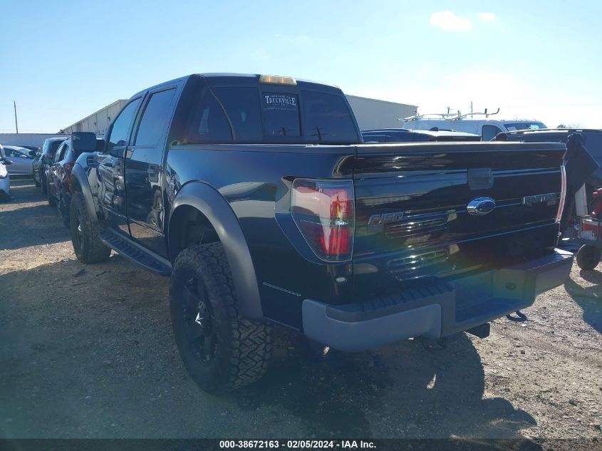 1FTFW1R69BFB83209 2011 Ford F-150 Svt Raptor