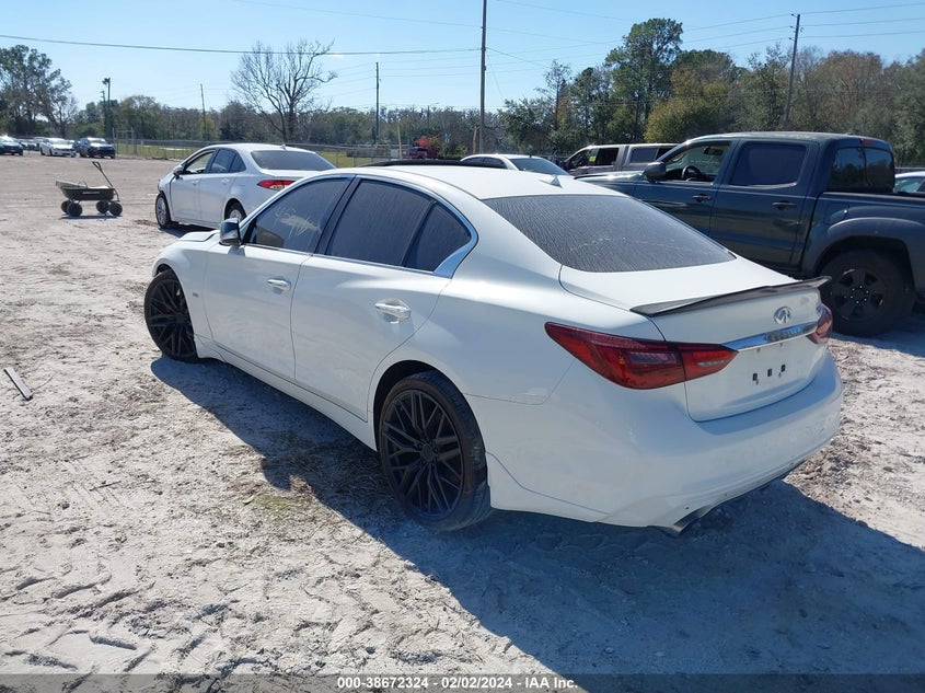 VIN JN1EV7AP7KM516348 2019 INFINITI Q50 LUXE/SPORT/SIGNATURE EDITION