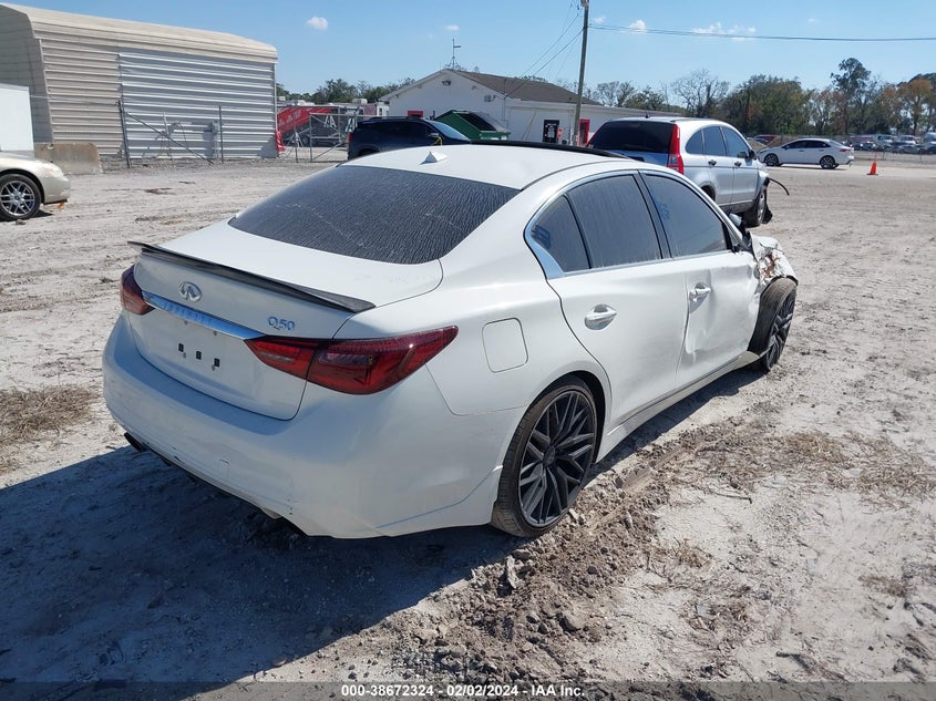 VIN JN1EV7AP7KM516348 2019 INFINITI Q50 LUXE/SPORT/SIGNATURE EDITION