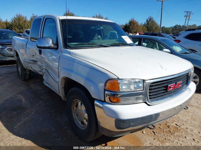 2001 GMC Sierra 1500 Sle VIN: 2GTEK19T311345855 Lot: 38672328