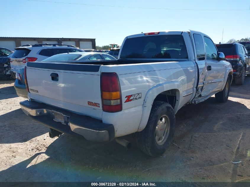 2001 GMC Sierra 1500 Sle VIN: 2GTEK19T311345855 Lot: 38672328