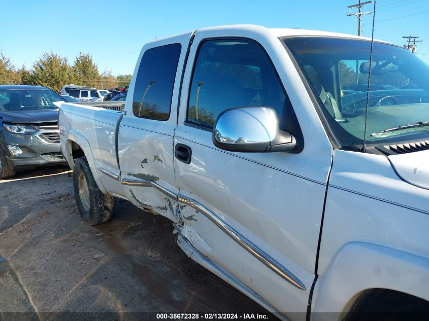 2001 GMC Sierra 1500 Sle VIN: 2GTEK19T311345855 Lot: 38672328