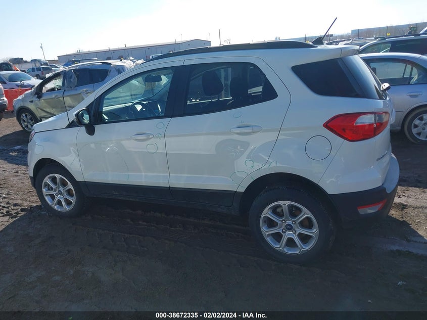 VIN MAJ6S3GL3KC299058 2019 FORD ECOSPORT SE