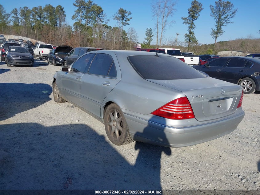 2003 Mercedes-Benz S 430 VIN: WDBNG83J63A377451 Lot: 38672346