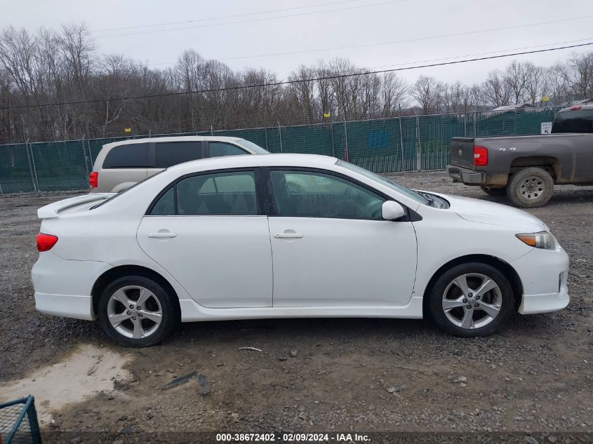 2011 Toyota Corolla S VIN: 2T1BU4EE9BC627524 Lot: 38672402