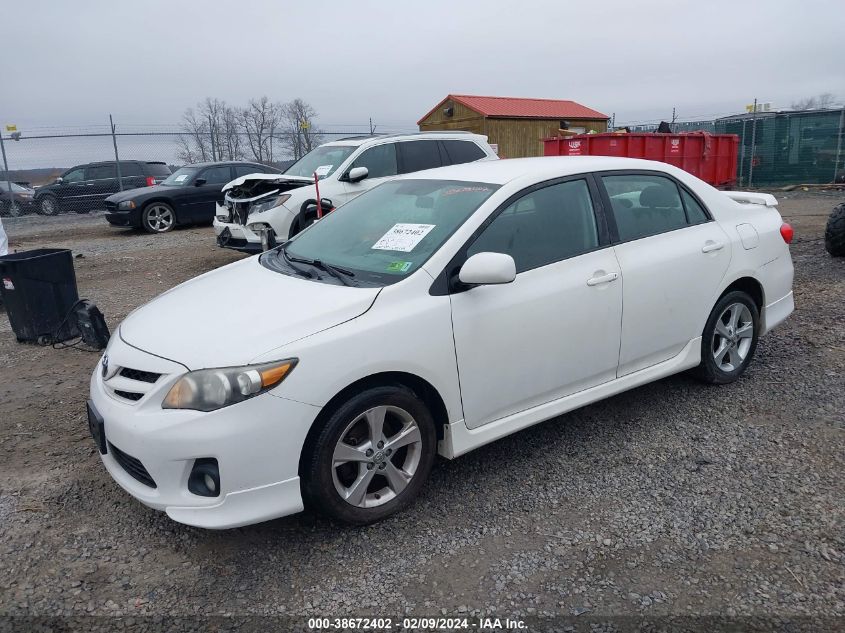 2011 Toyota Corolla S VIN: 2T1BU4EE9BC627524 Lot: 38672402