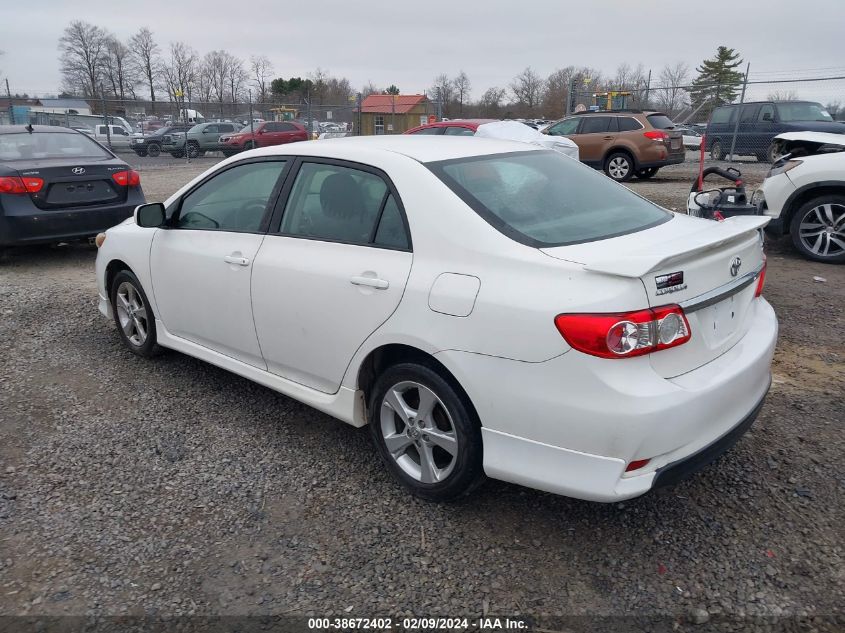 2011 Toyota Corolla S VIN: 2T1BU4EE9BC627524 Lot: 38672402