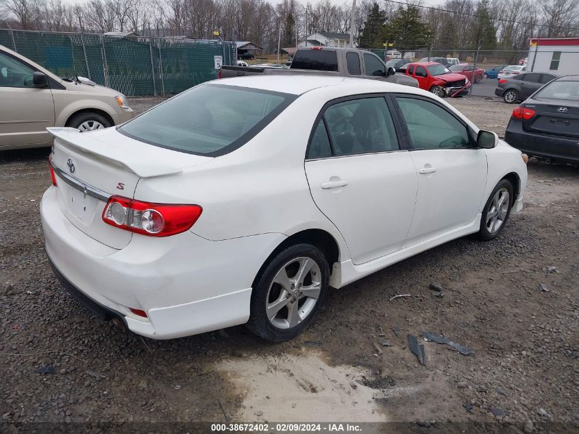 2011 Toyota Corolla S VIN: 2T1BU4EE9BC627524 Lot: 38672402