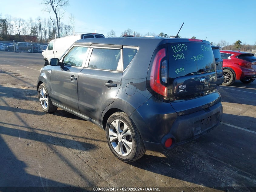2016 KIA SOUL + - KNDJP3A59G7365449