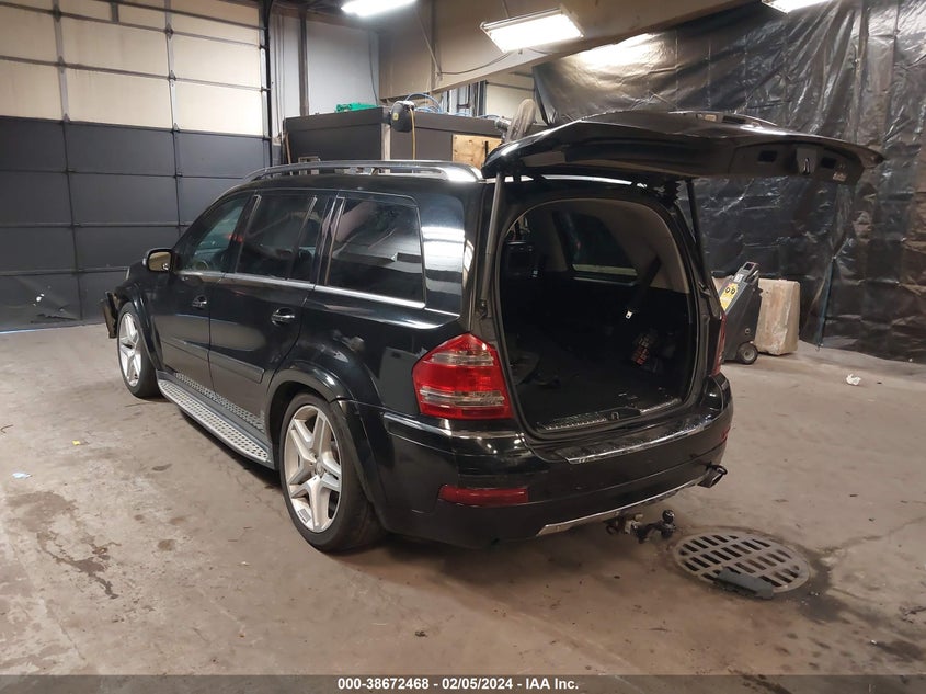 2008 Mercedes-Benz Gl 550 4Matic VIN: 4JGBF86EX8A354666 Lot: 38672468