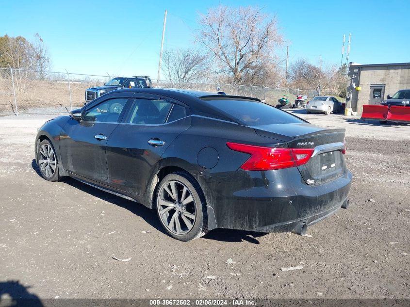 2018 Nissan Maxima 3.5 Sl VIN: 1N4AA6APXJC381376 Lot: 38672502