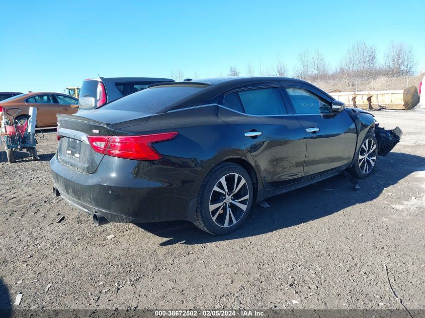 2018 Nissan Maxima 3.5 Sl VIN: 1N4AA6APXJC381376 Lot: 38672502