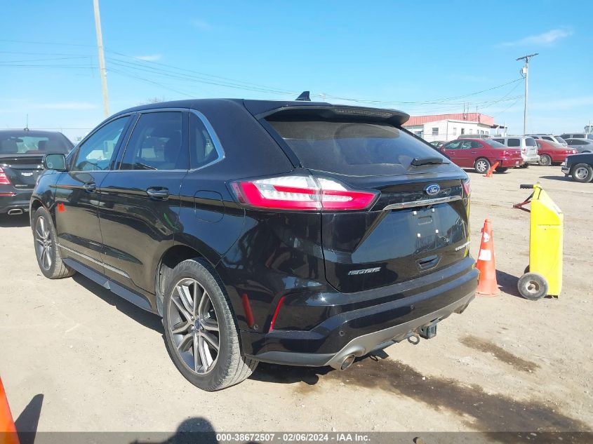 2FMPK4K99KBB21120 2019 FORD EDGE, photo no. 3