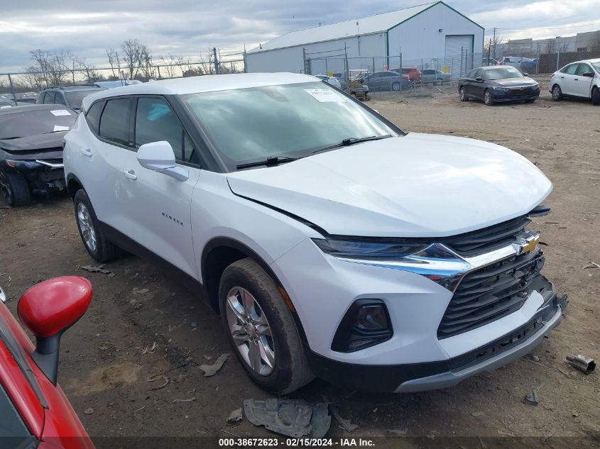 2022 Chevrolet Blazer Awd 2Lt VIN: 3GNKBHR44NS200054 Lot: 38672623