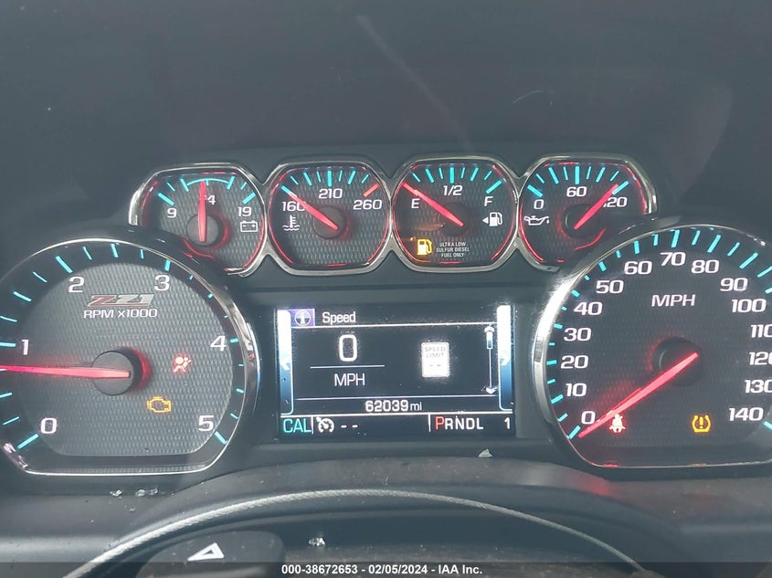 2017 CHEVROLET SILVERADO 2500HD LTZ - 1GC1KWEY5HF149903