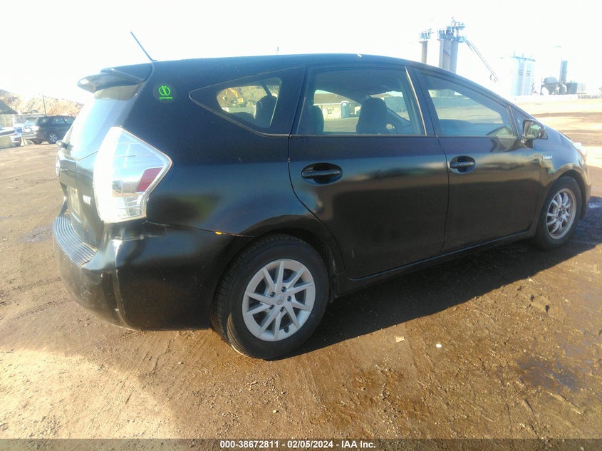 2014 Toyota Prius V Two VIN: JTDZN3EU9E3309333 Lot: 38672811