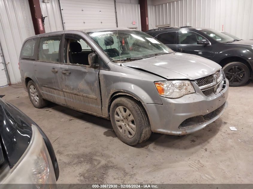 2014 Dodge Grand Caravan Avp/Se VIN: 2C4RDGBG7ER102035 Lot: 38672930