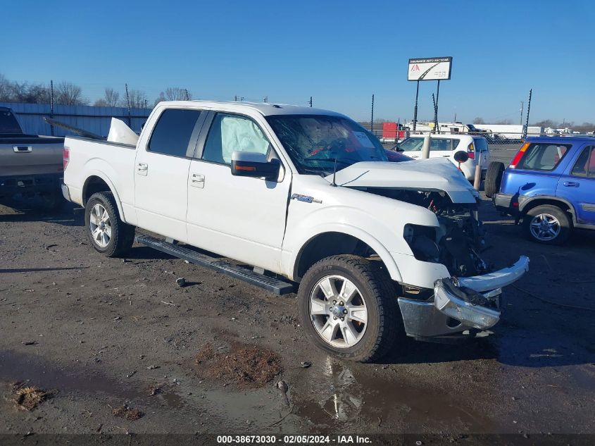 2013 FORD F-150 LARIAT - 1FTFW1EF6DKD20185