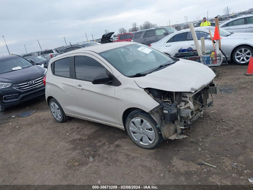 2018 Chevrolet Spark Ls Cvt VIN: KL8CB6SA4JC427335 Lot: 38673209