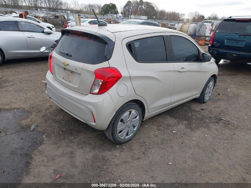 2018 Chevrolet Spark Ls Cvt VIN: KL8CB6SA4JC427335 Lot: 38673209