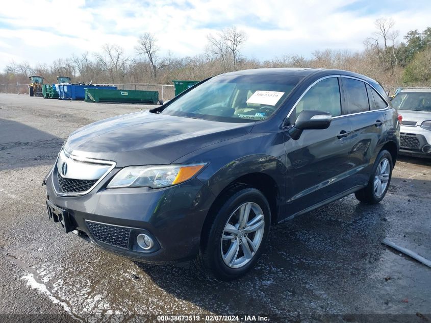 2013 Acura Rdx VIN: 5J8TB3H52DL001715 Lot: 38673519