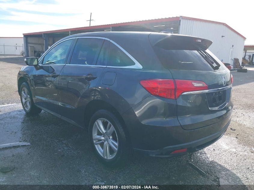 2013 Acura Rdx VIN: 5J8TB3H52DL001715 Lot: 38673519