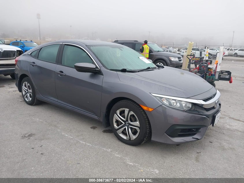 2017 HONDA CIVIC VIN: 19XFC2F52HE077228