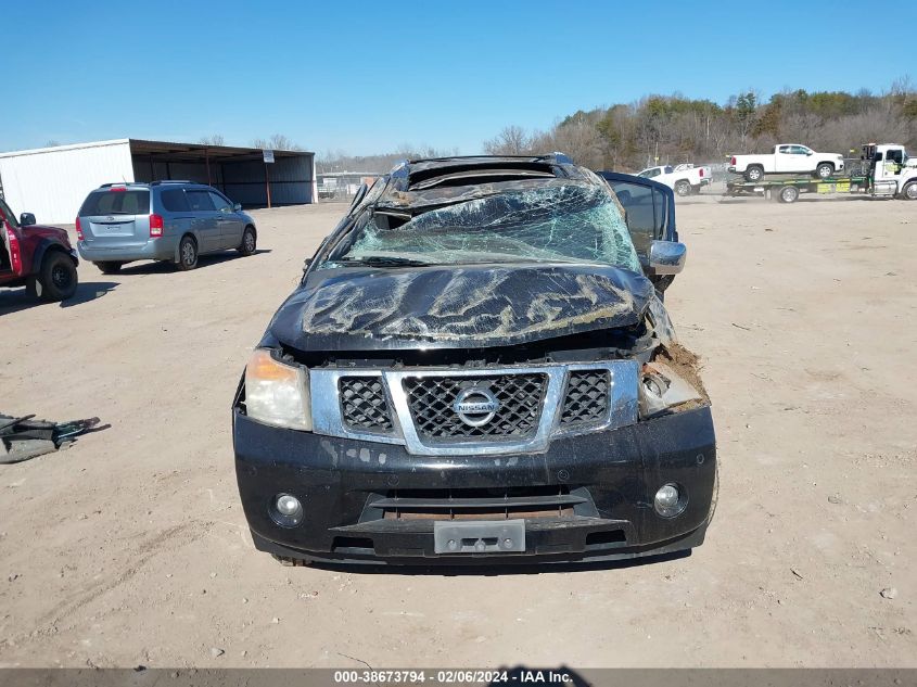 2012 Nissan Armada Platinum VIN: 5N1BA0NC2CN614463 Lot: 38673794